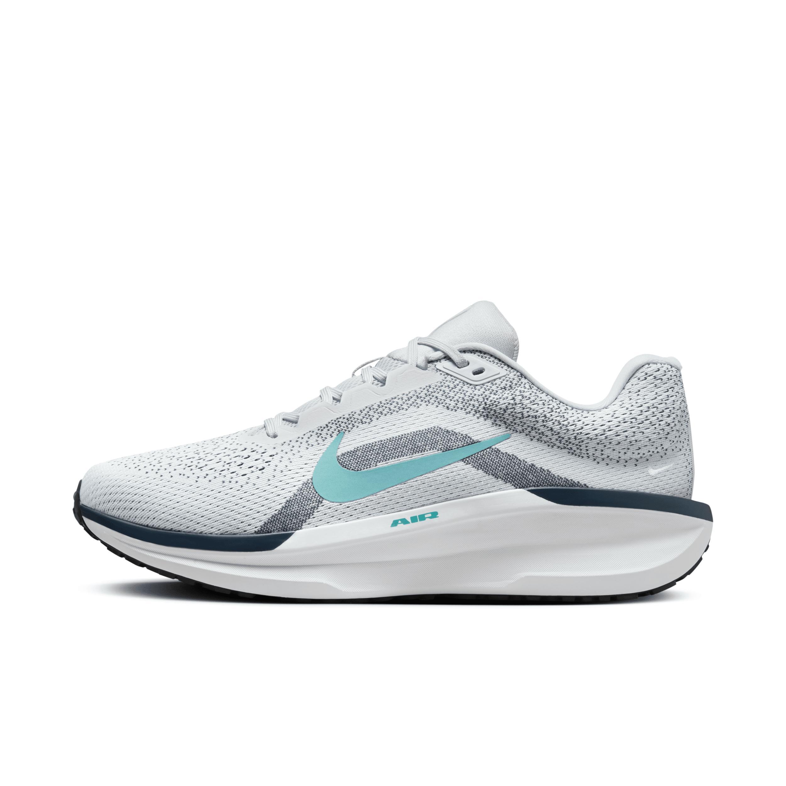 Nike Winflo 11 Men's Road Running Shoes, Size: 15, White Dusty Cactus Product Image