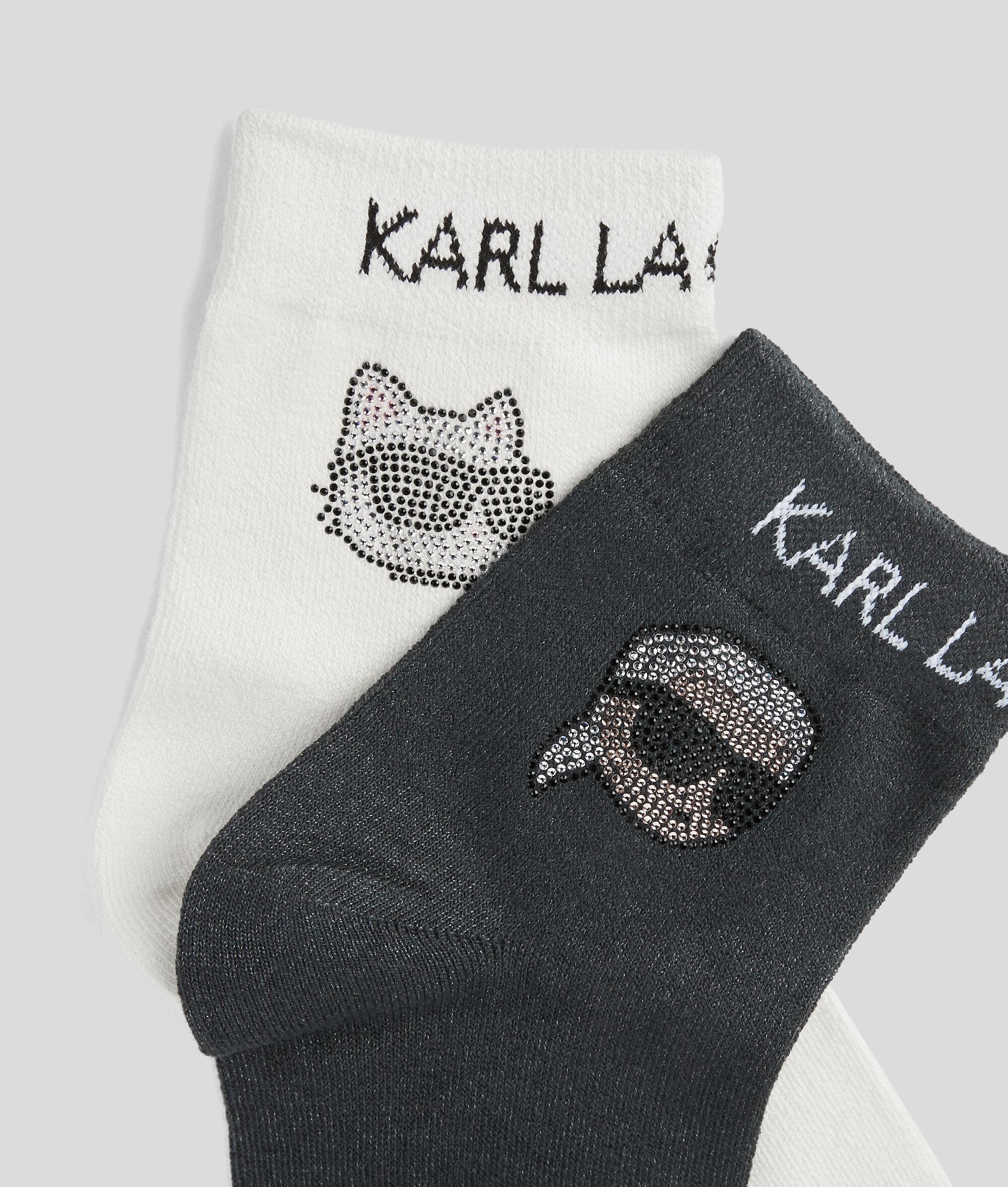 IKON RHINESTONE-EMBELLISHED SOCKS – 2 PACK Product Image