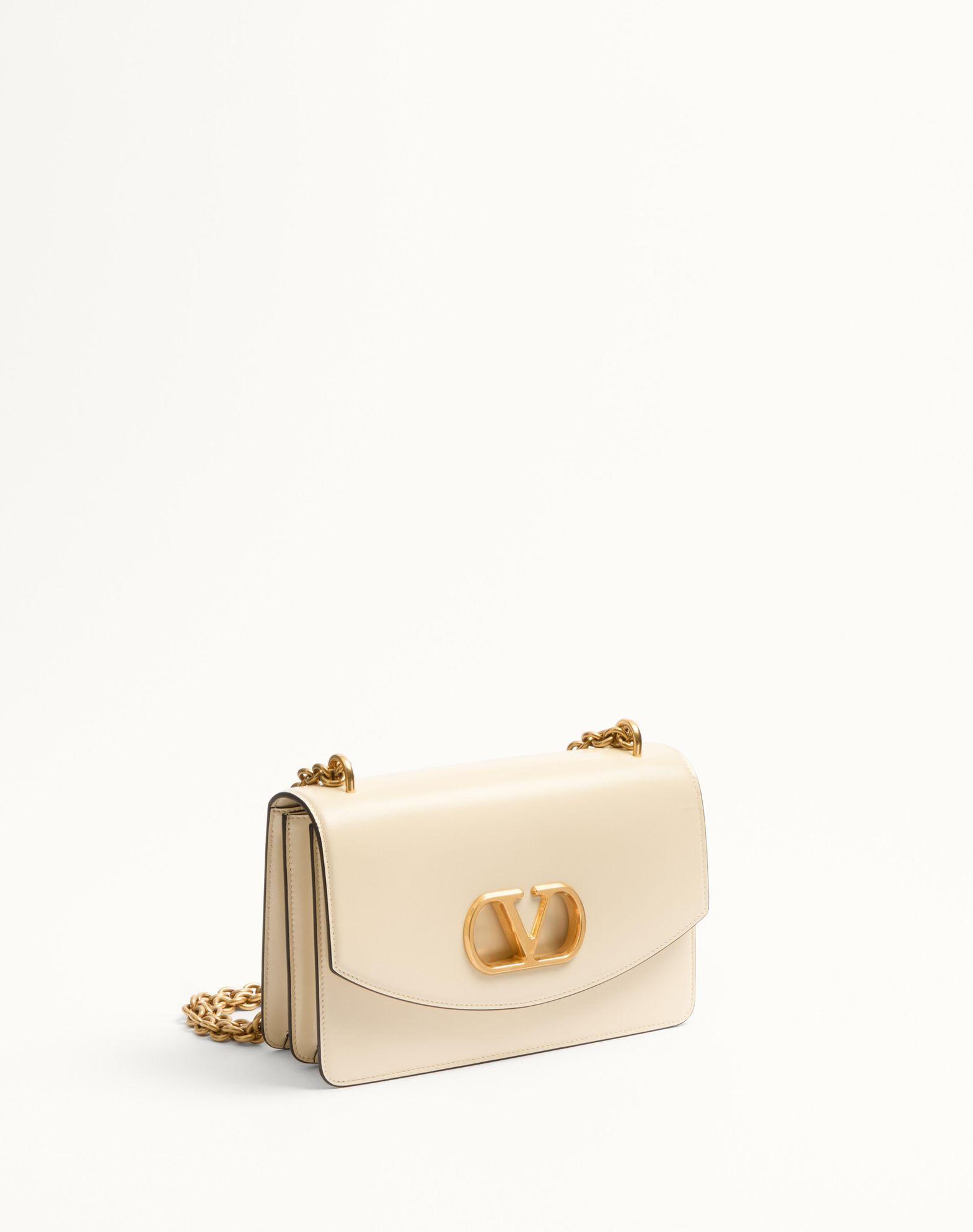 Valentino Garavani Vain Shoulder Bag In Shiny Calfskin Product Image
