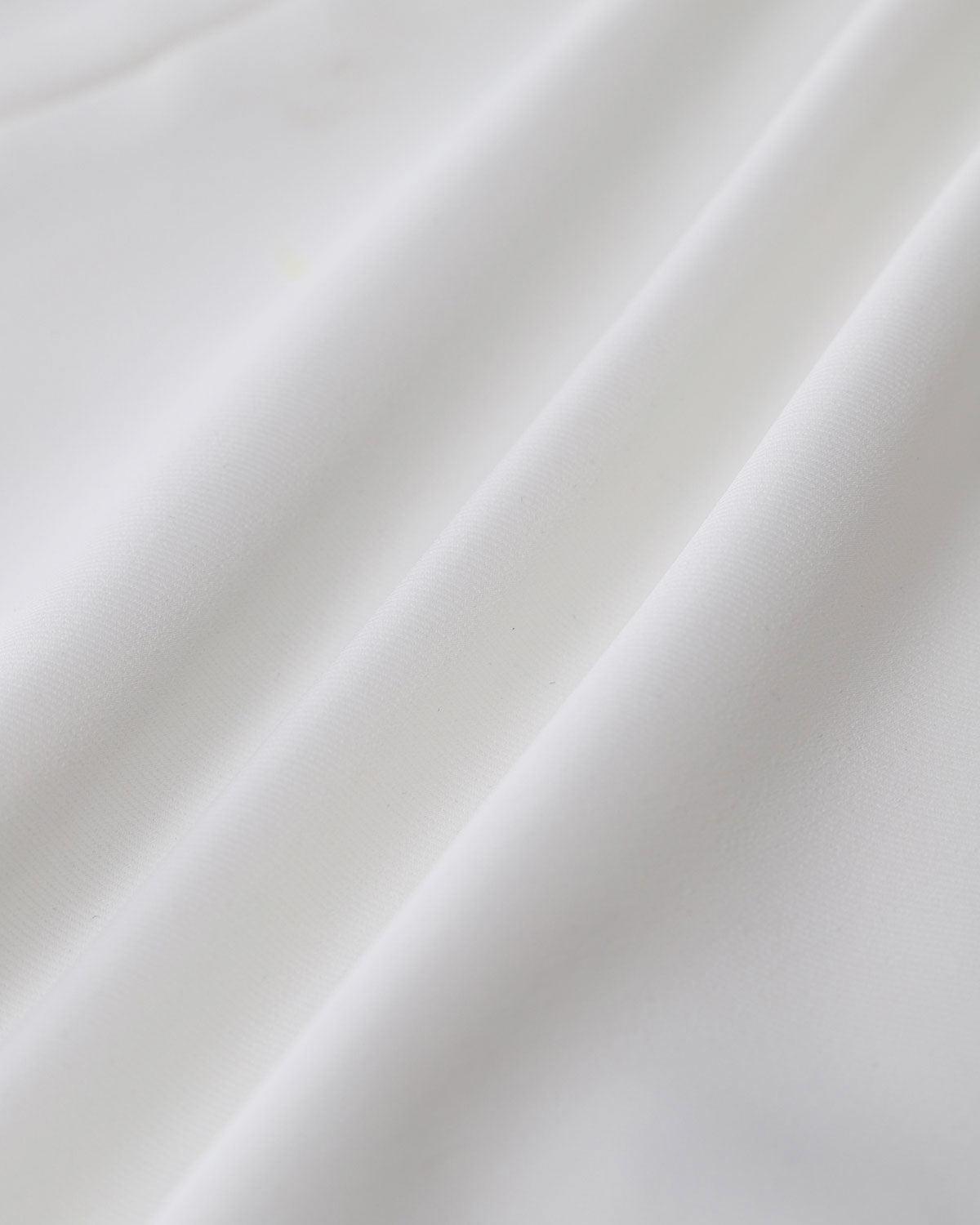 White Irregular Mini Skirt Product Image