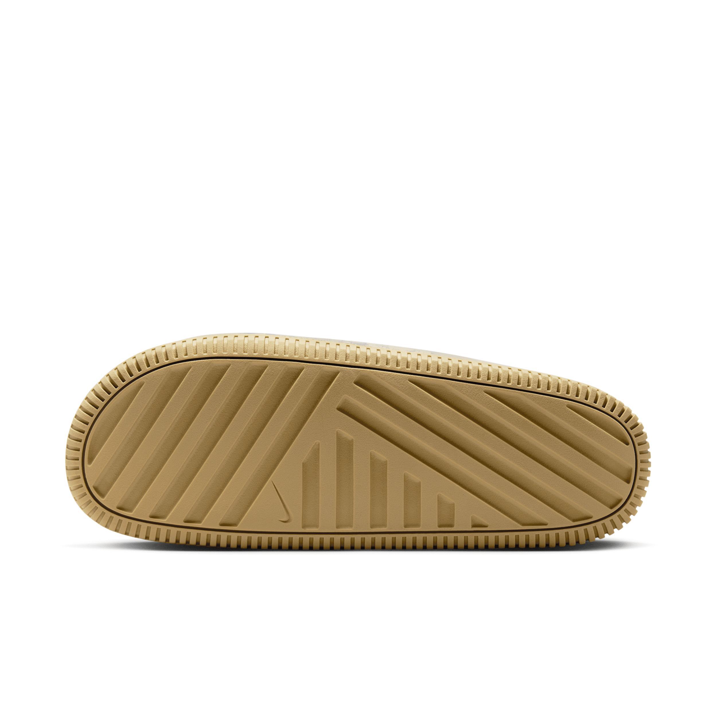 Nike Calm Slide Print Men's Sandals, Size: 13, Parachute Beige Product Image