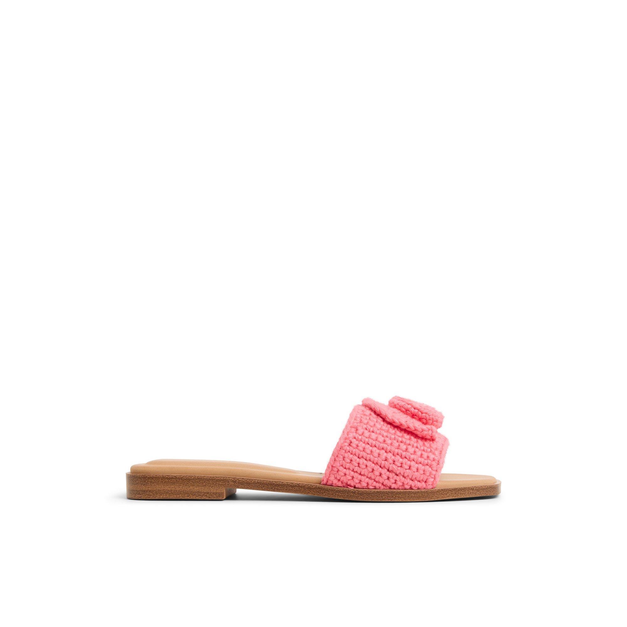 ALDO Sabbia - Women's Flat Sandals - Pink, Size 7 Product Image