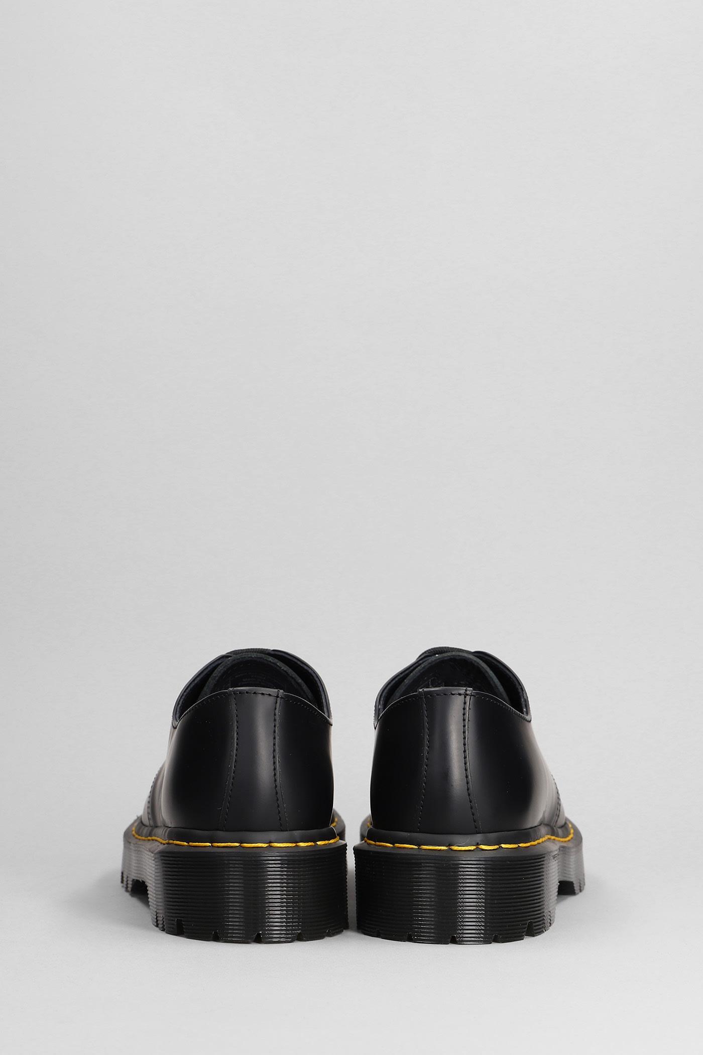 DR. MARTENS' Lace Up And Monkstrap 1461 Leather In Black Product Image
