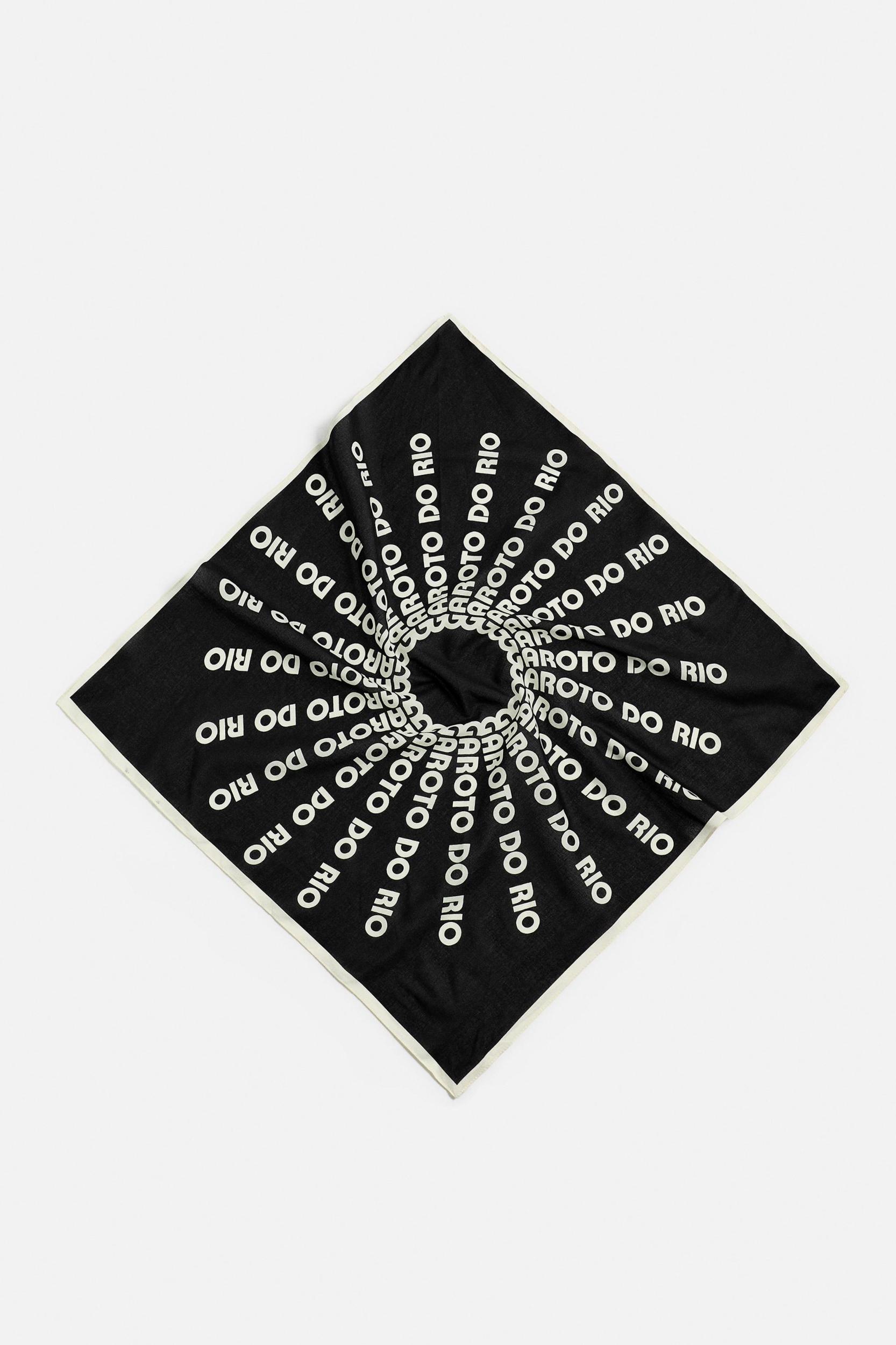 TEXT PRINT BANDANA Product Image