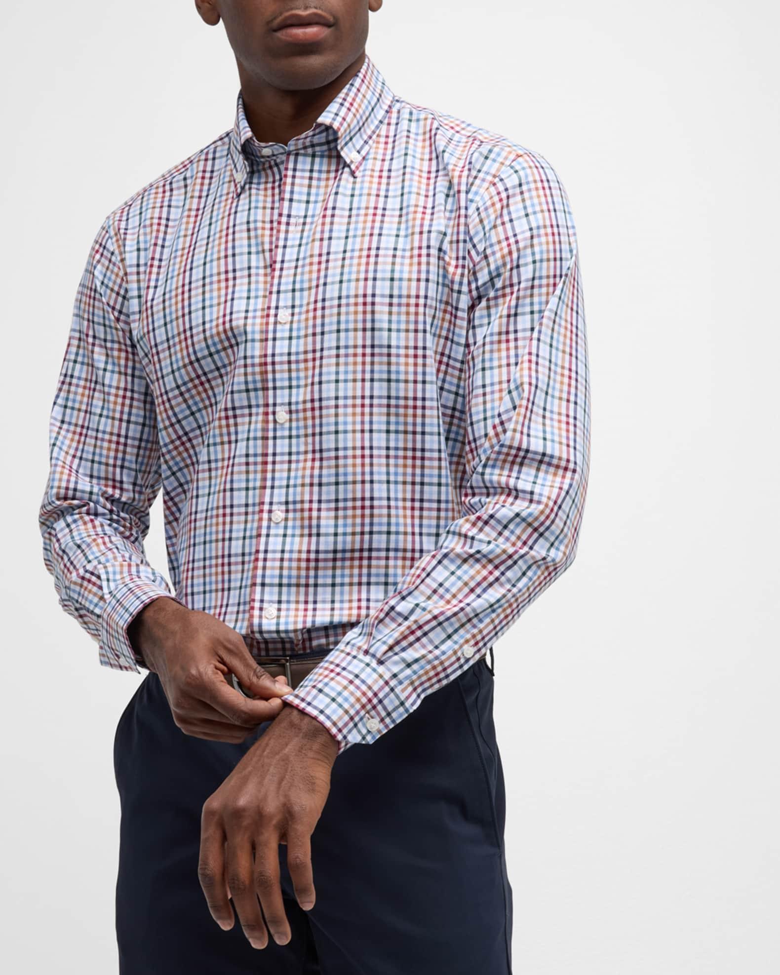Men's Brighton Multicolor Check Sport Shirt Product Image