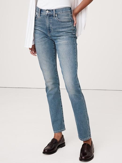 High-Rise Slim Jean Product Image
