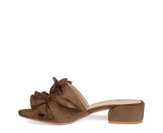 Journee Sabica Womens Mules Brown Product Image
