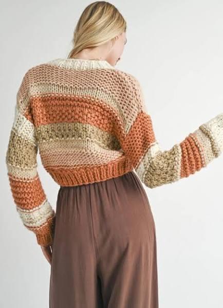 Butter Pecan Chunky Sweater Product Image