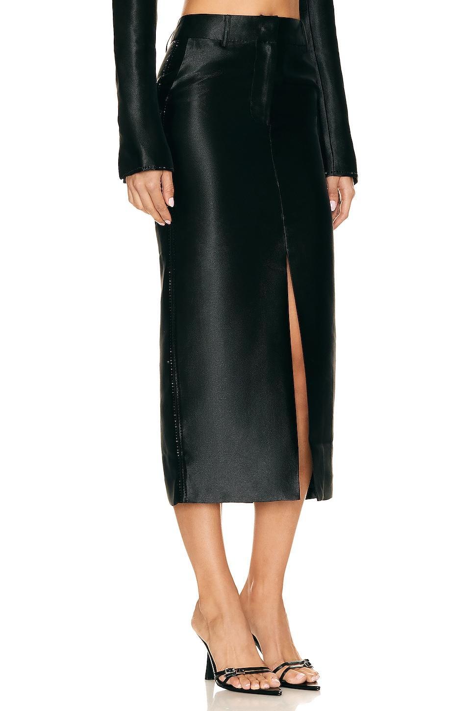 Embellished Midii Skirt ROTATE Product Image