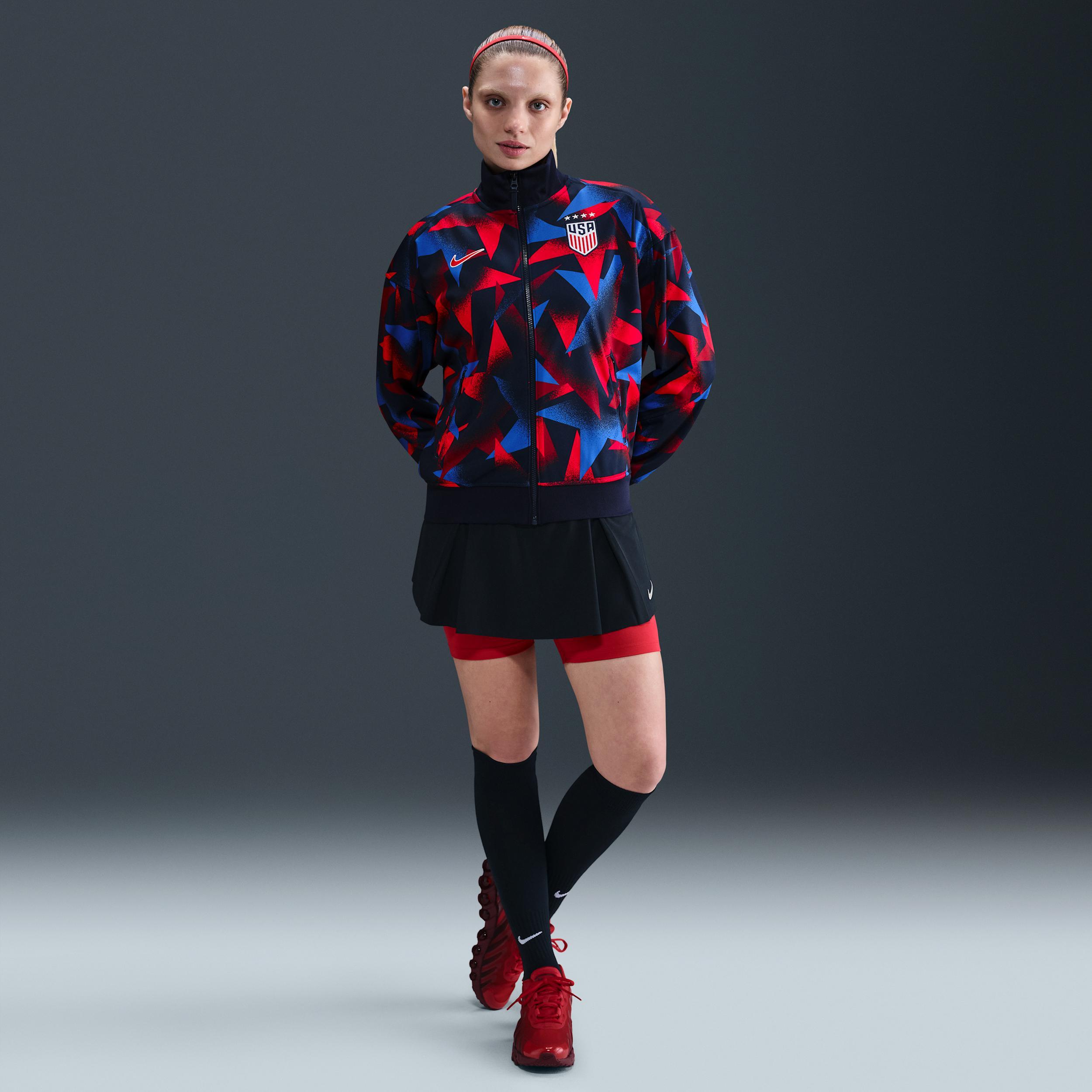 USWNT Academy Pro Nike Women's Dri-FIT Soccer Anthem Jacket Product Image