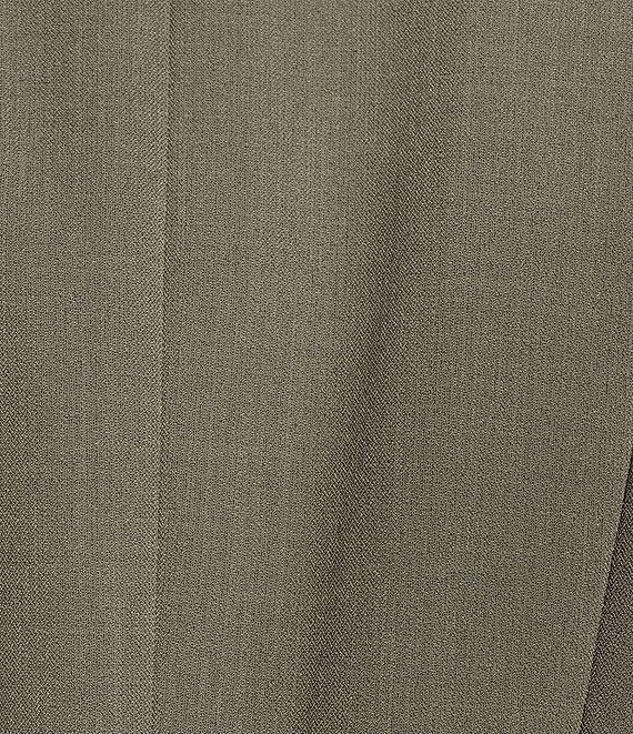 Kasper Petite Size Stretch Crepe Notch Lapel Neckline Long Sleeve Blazer Product Image