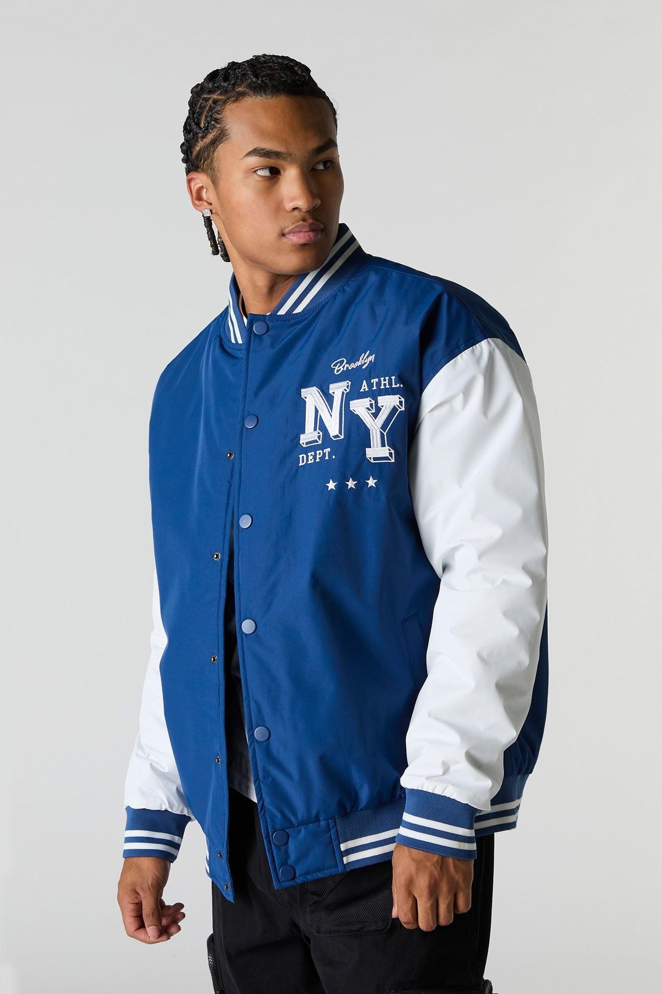 Varsity Bomber Jacket Male Product Image