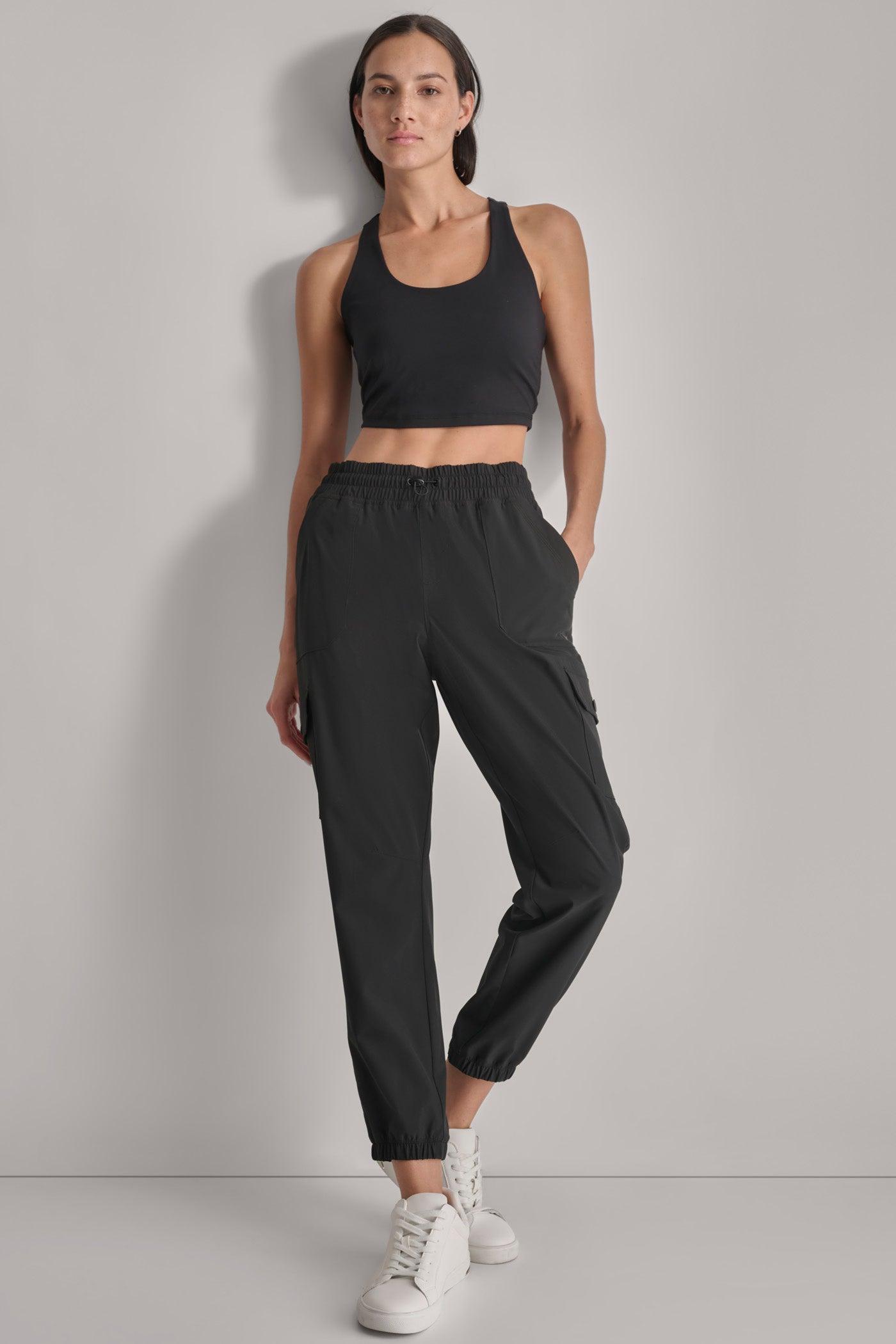 CROPPED HIGH-RISE CARGO JOGGER Product Image