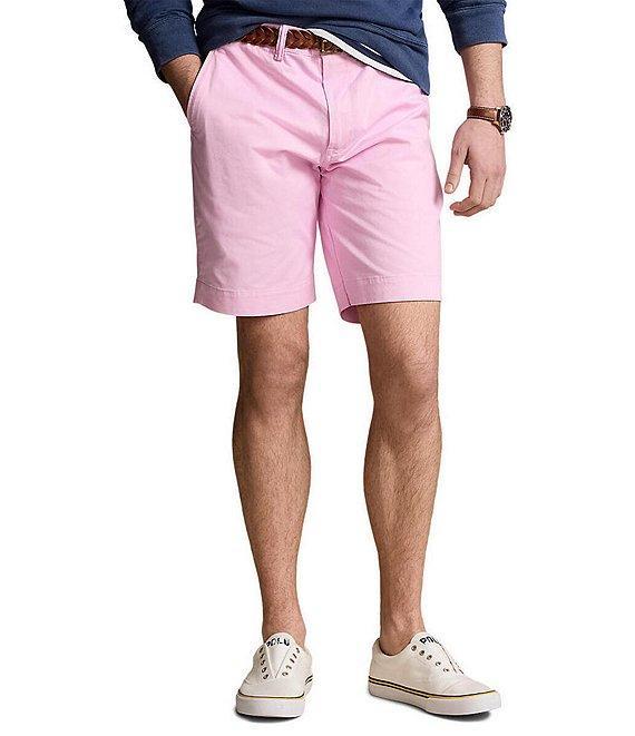 Polo Ralph Lauren Classic Fit Stretch 9#double; Inseam Twill Shorts Product Image