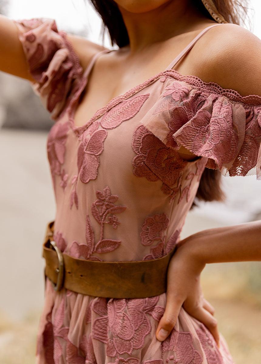 Paulina Dress in Raisin Female Product Image