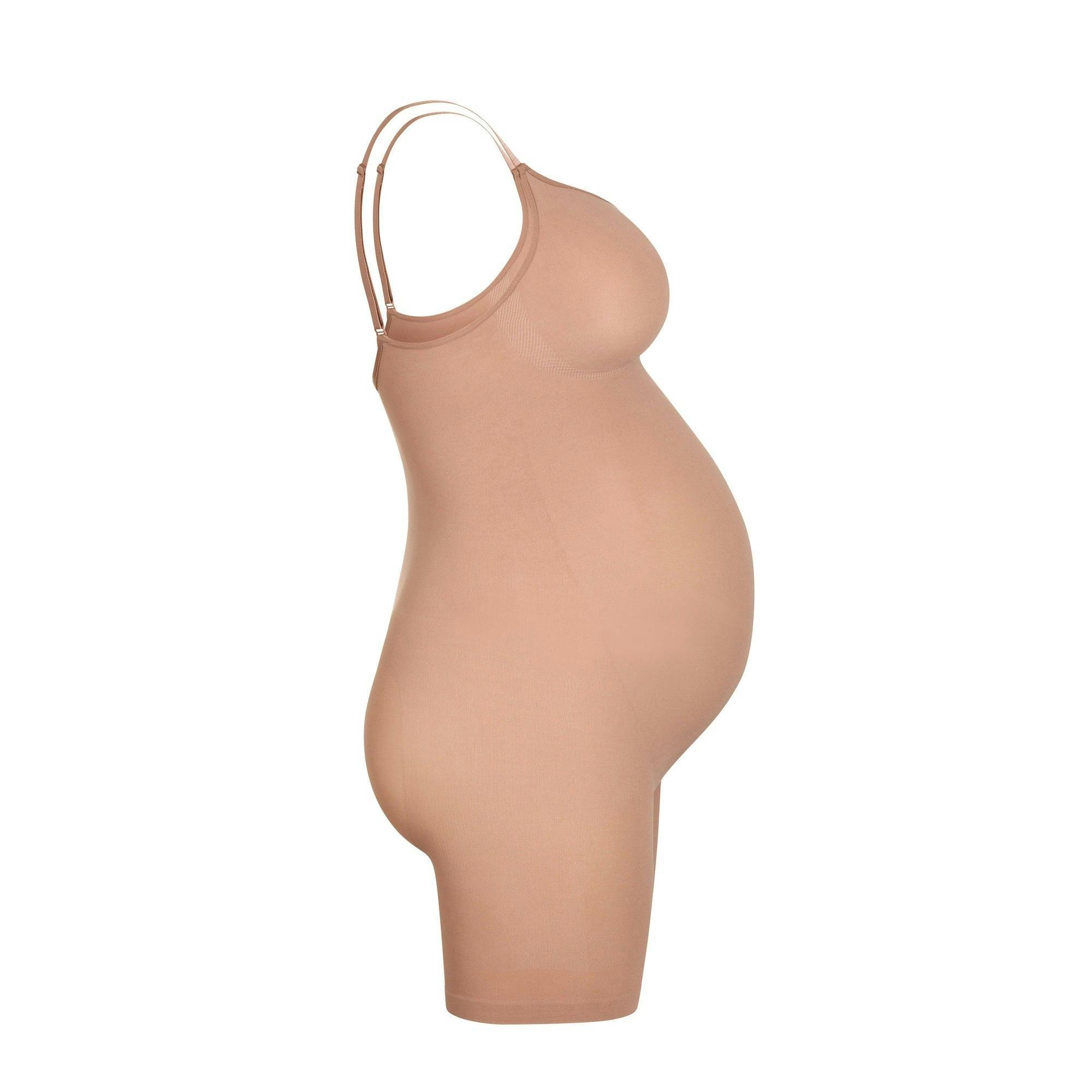MATERNITY SCULPTING BODYSUIT MID THIGH | SIENNA Product Image