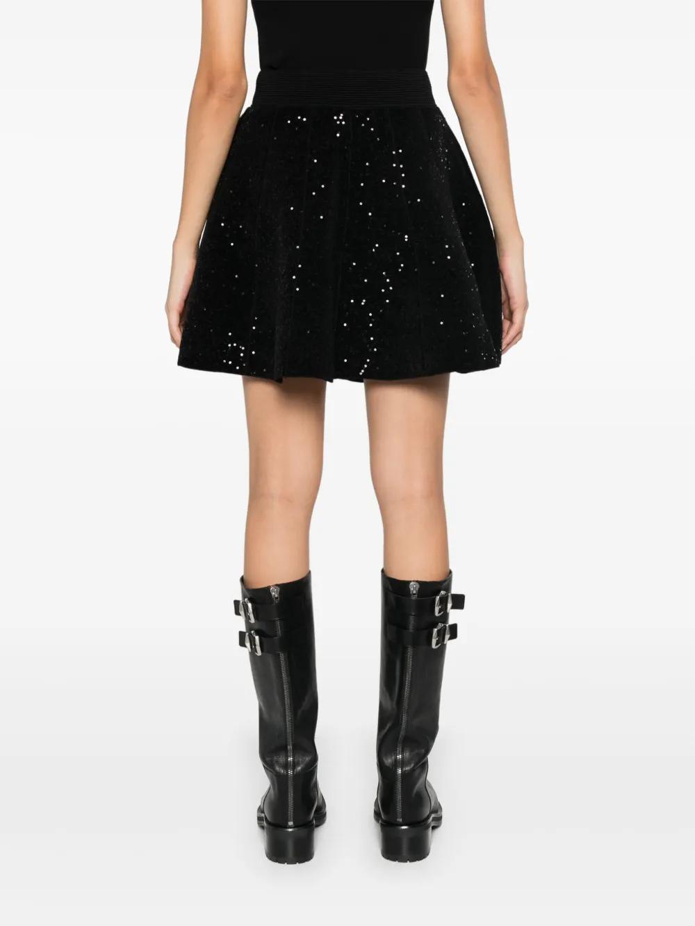 sequinned mini skirt Product Image