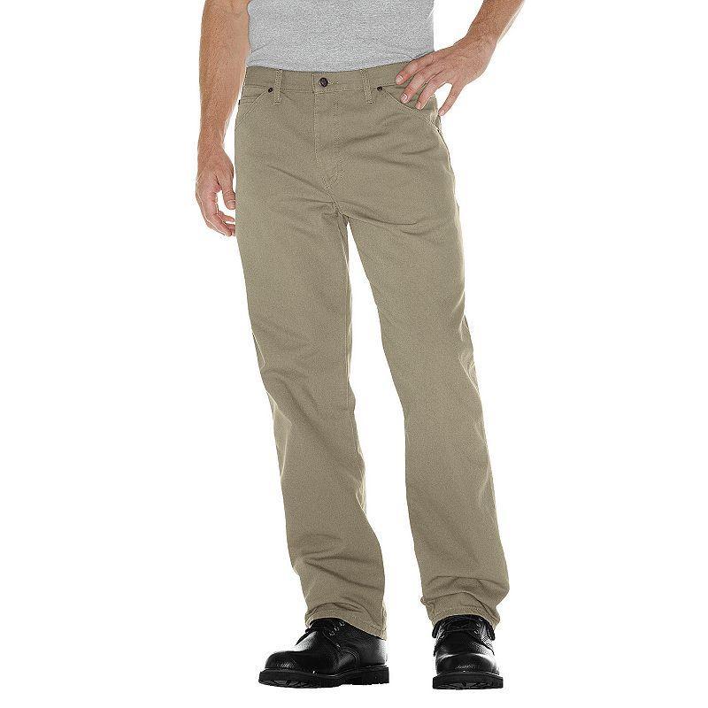 Men's Dickies Relaxed Fit Duck Jeans, Size: 34X34, Beige Product Image