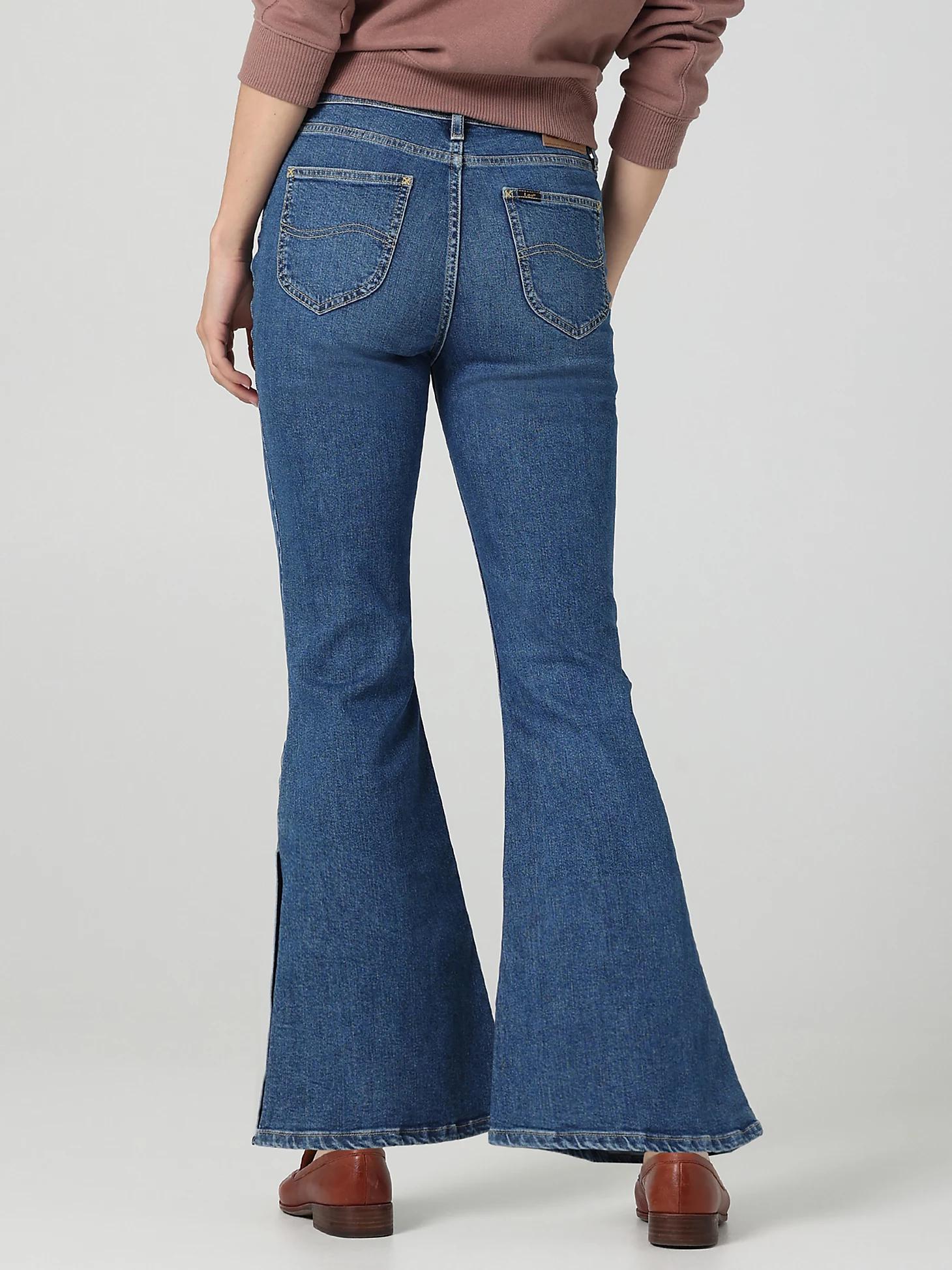 Women's High Rise Split Flare Jean | Women's Jeans | Lee® Product Image