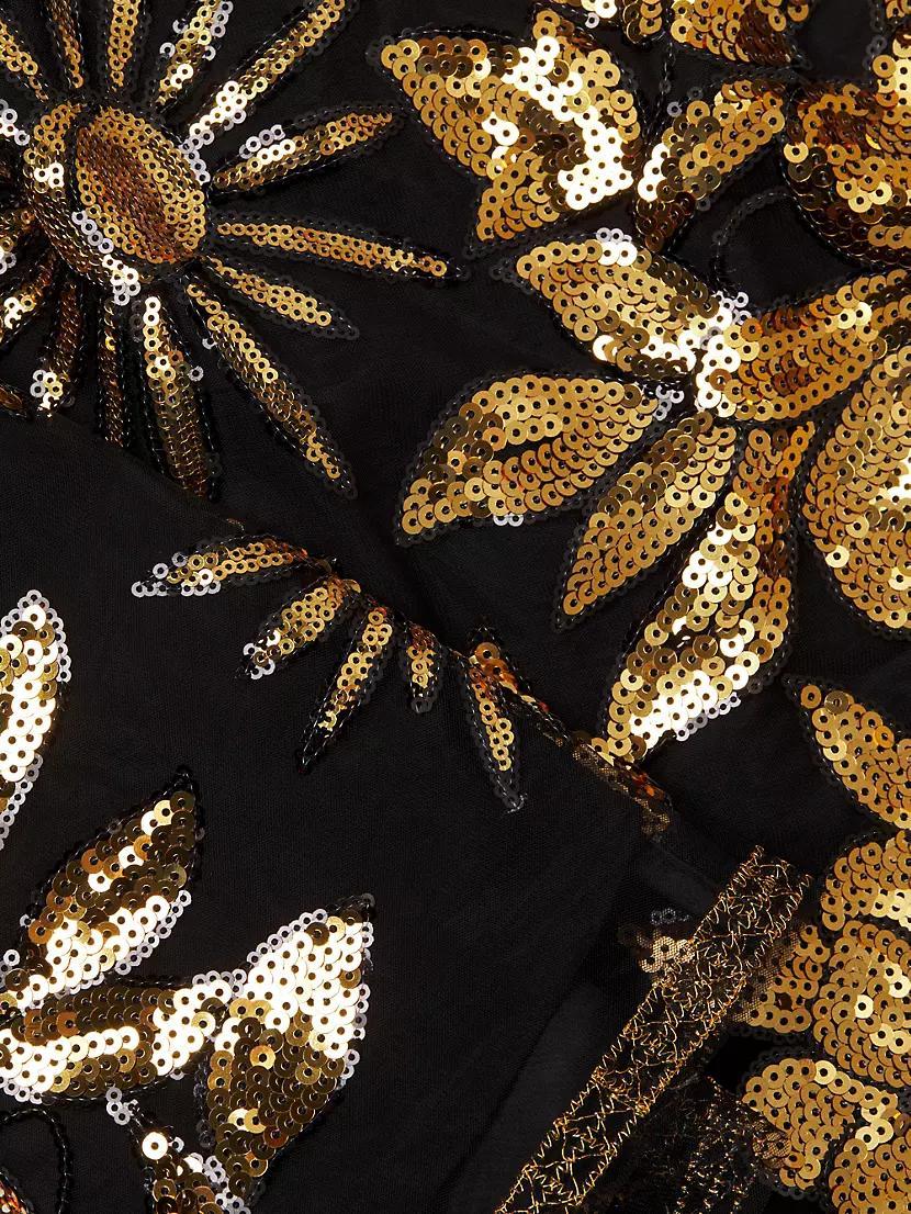 Kyla Sequined Minidress Product Image