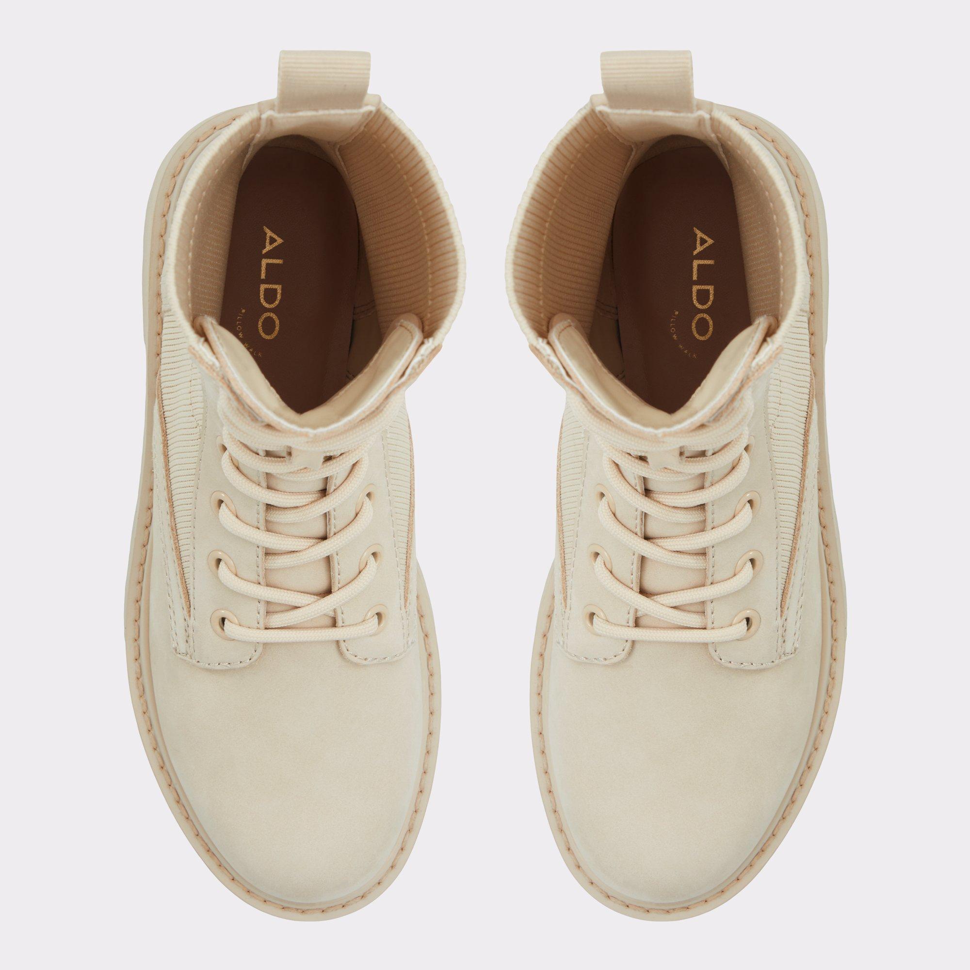 Talaleryknit Beige Women's Combat boots | ALDO US Product Image