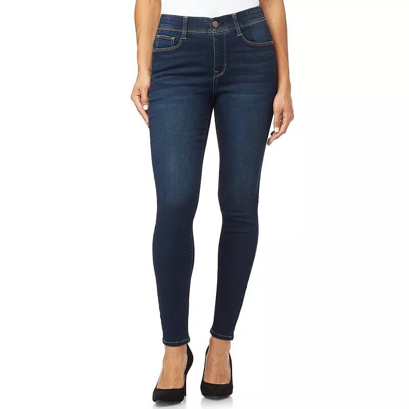 Women's Angels Forever Young 360 Sculpt Skinny Jeans, Size: 8, Black Product Image