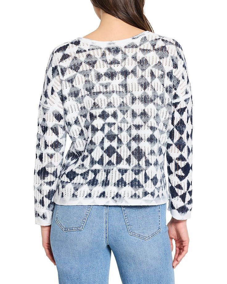 Women's NIC+ZOE Textured Diamond Sweater Product Image