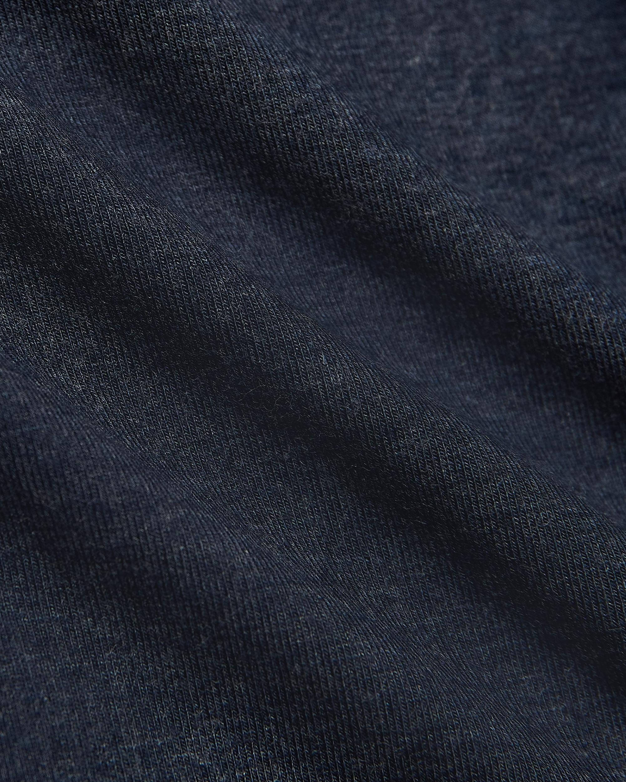 Heather Navy Short Sleeve Loungewear Tee Product Image