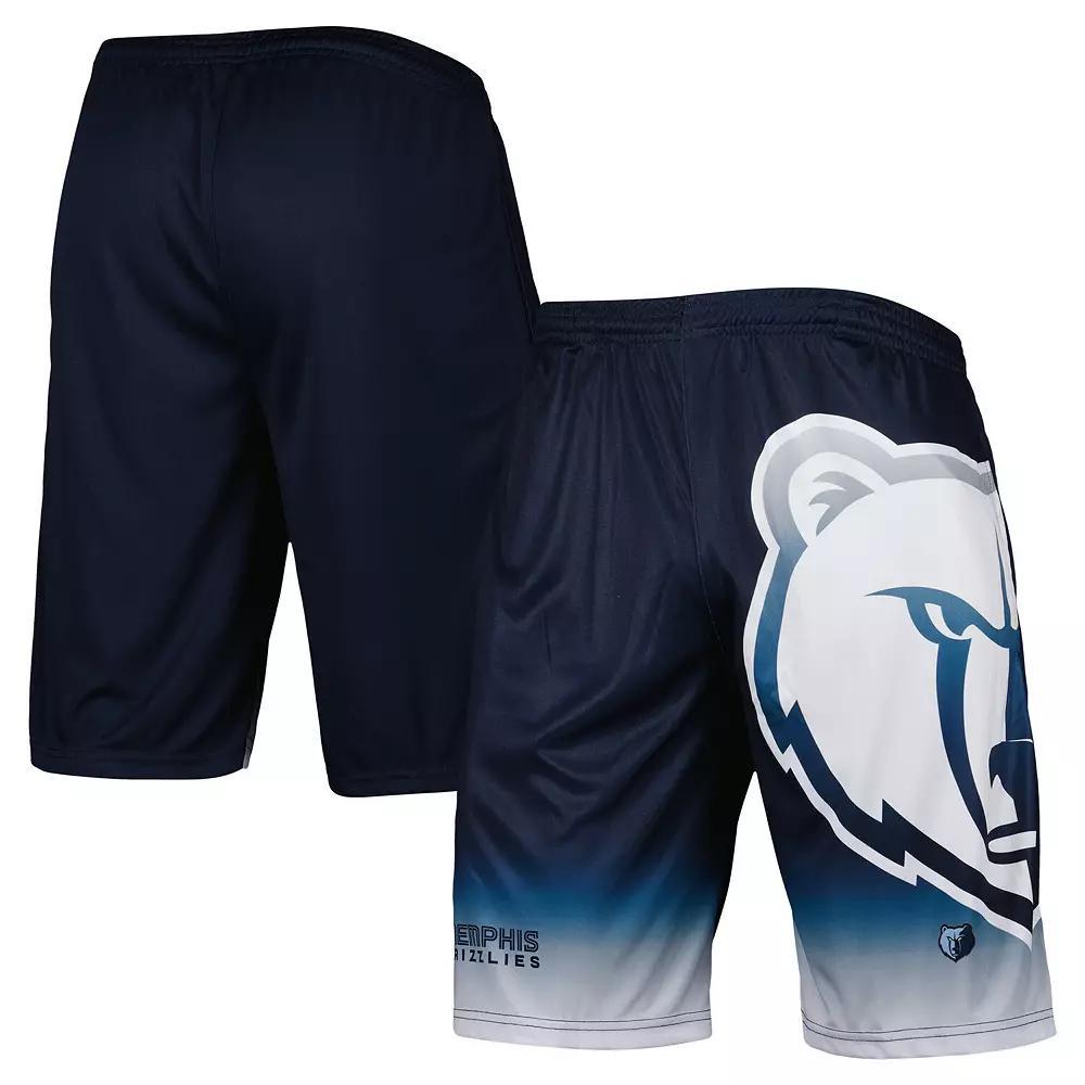 Men's Fanatics Branded Navy Memphis Grizzlies Graphic Shorts, Size: Large, Grz Blue Product Image