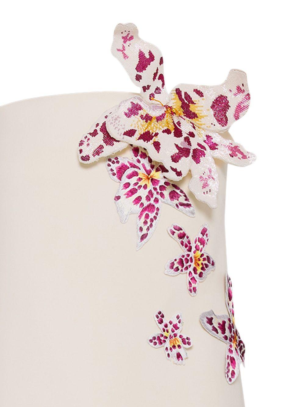 Watercolor Orchid cocktail dress Product Image