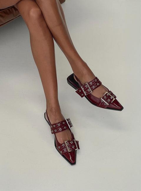 Therapy Matilda Flats Cherry Patent Product Image