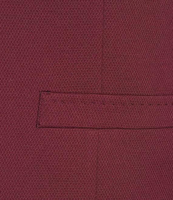 Murano Solid Knit Suit Separates Shawl Vest Product Image