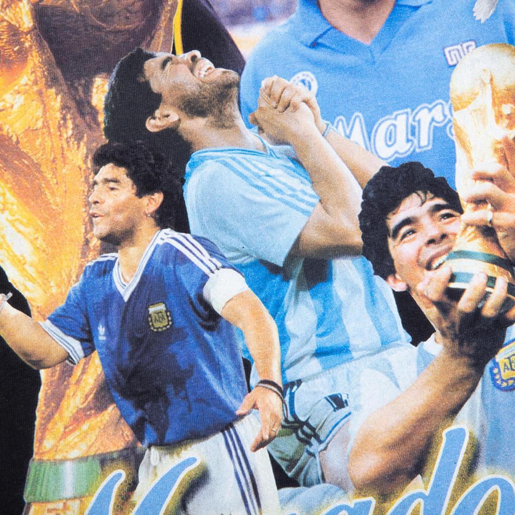Diego Maradona Tee - Black Male Product Image