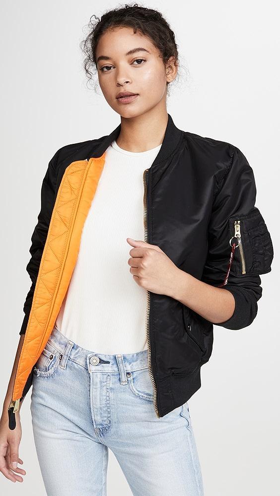Alpha Industries MA-1 Reversible Bomber Jacket | Shopbop Product Image