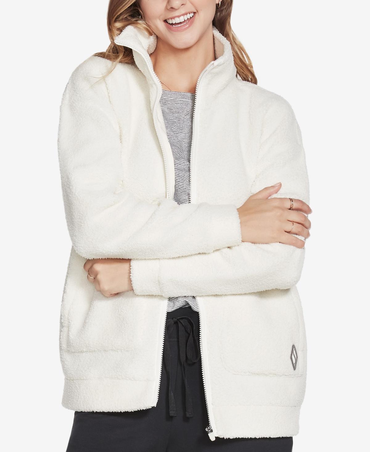 Skechers Womens Downtime Zippered Fleece Jacket Product Image
