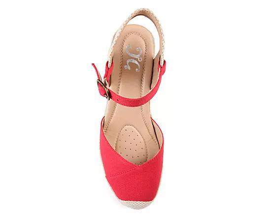 Journee Ashlyn Womens Wedges Blue Product Image