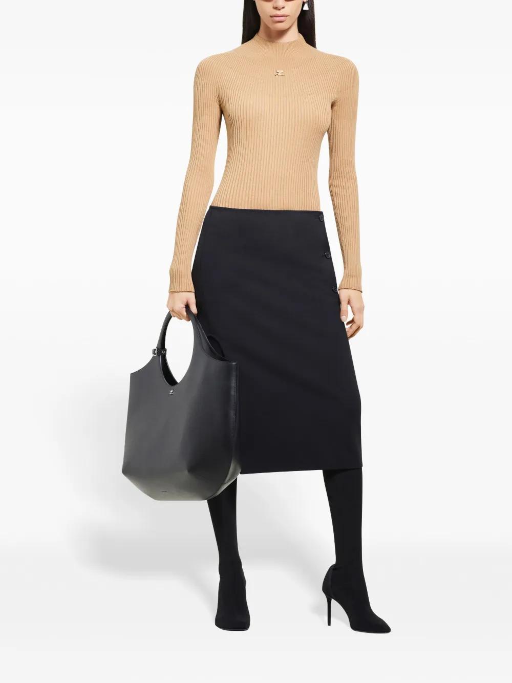 COURRÈGES Solar Sweater In Nude Product Image