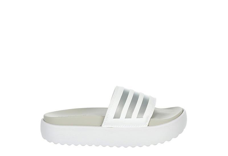 adidas Adilette Platform Slides Cloud White M 5 / W 6 Unisex Product Image