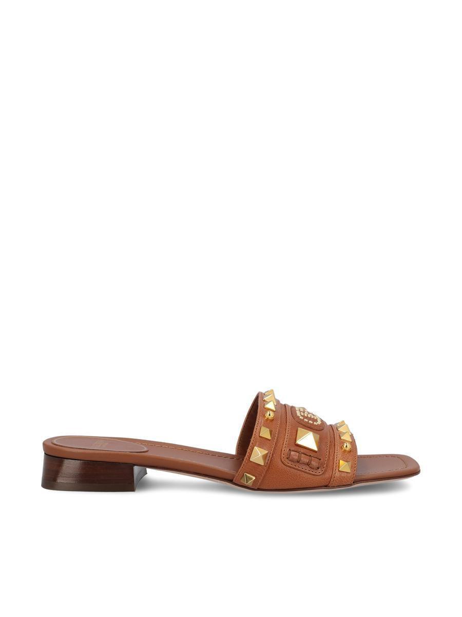VALENTINO GARAVANI Sandals In Brown Product Image