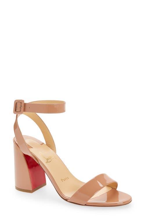 Womens Miss Sabina 85MM Patent Leather Sandals Product Image