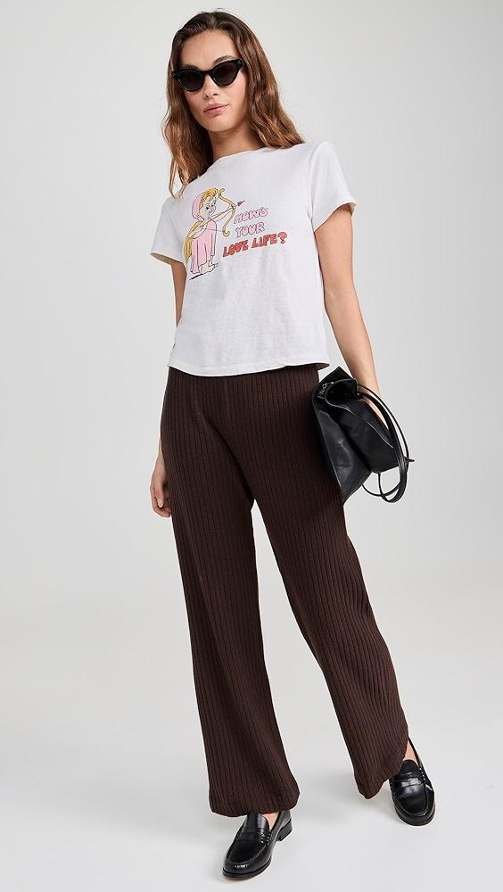 DONNI. The Sweater Rib Simple Pants | Shopbop Product Image