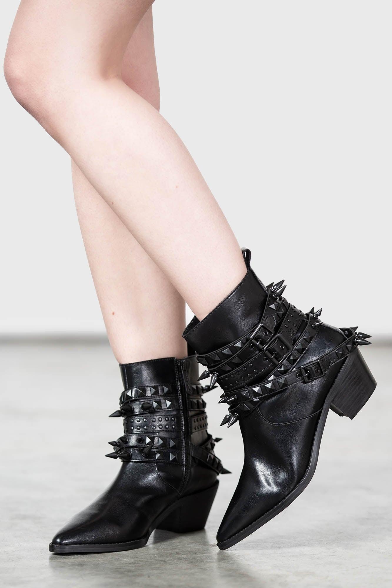 Callista Boots [BLACK STUD] Female Product Image