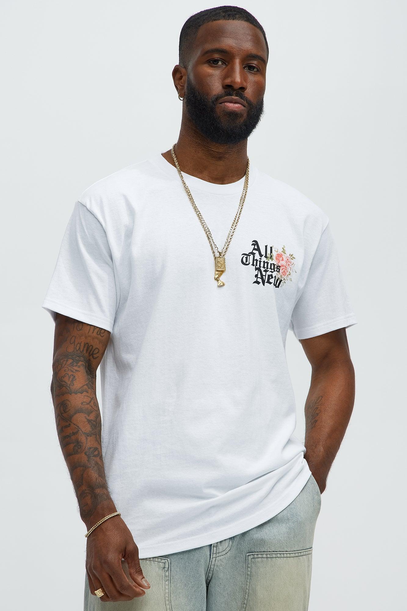 All Things New Short Sleeve Tee - White Product Image