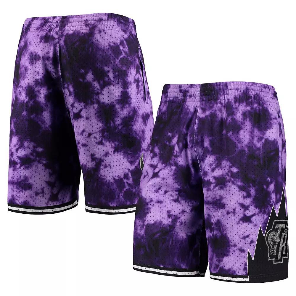 Men's Mitchell & Ness Purple Toronto Raptors Hardwood Classics 1998 Galaxy Swingman Shorts, Size: Large, Rpt Purple Product Image