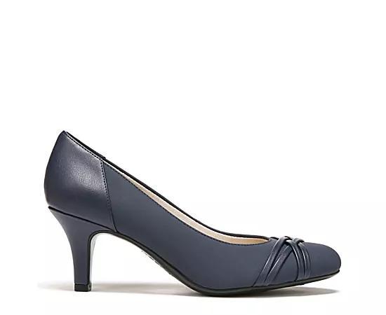 LifeStride Pascal Womens Pumps Blue Product Image