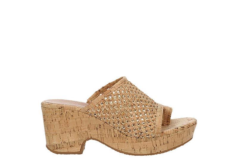 Baretraps Bethie Women's Wedge Sandals, Size: 7.5, Caramel Product Image