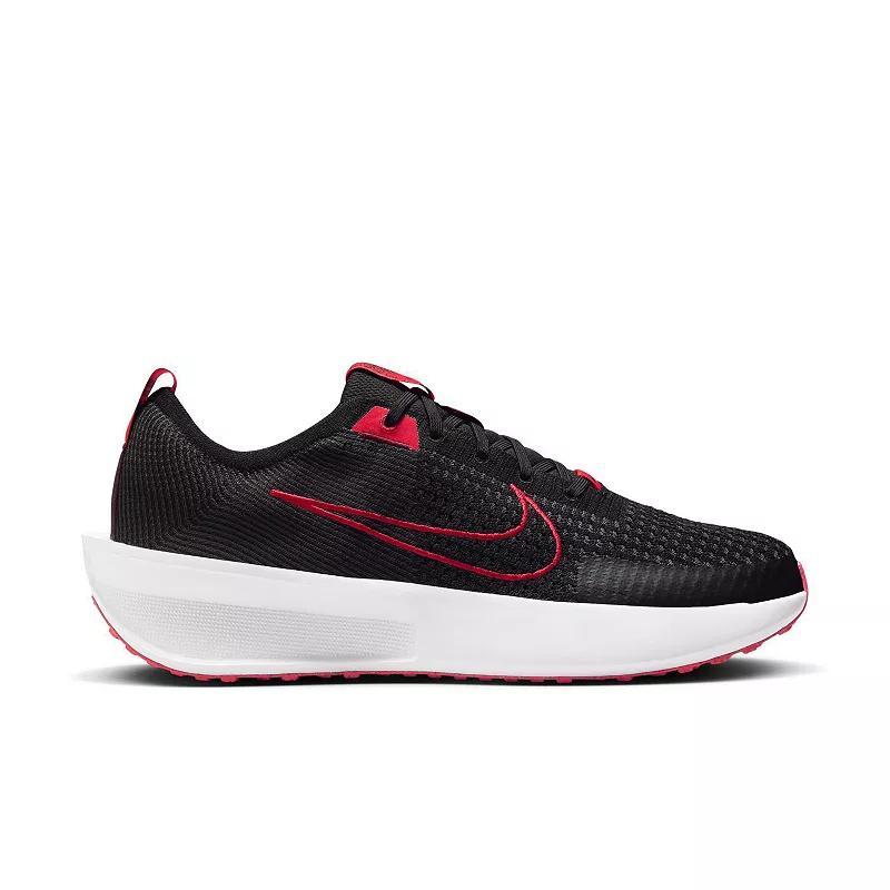 Nike Winflo 11 Men's Road Running Shoes, Size: 11 4E, Black White Gray Product Image