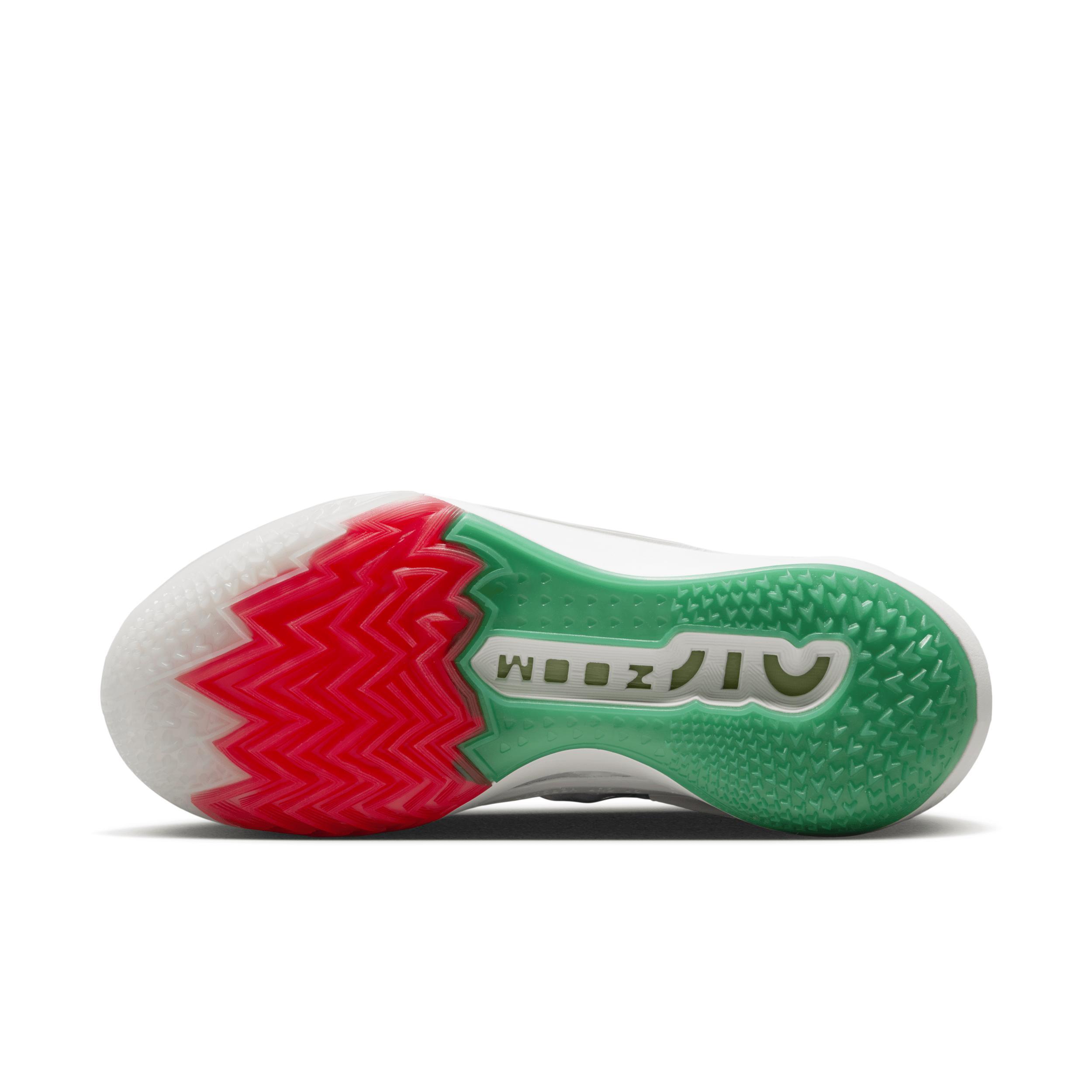 Nike Mens Air Zoom G.T. Cut 2 - Basketball Shoes Silver/Red Product Image