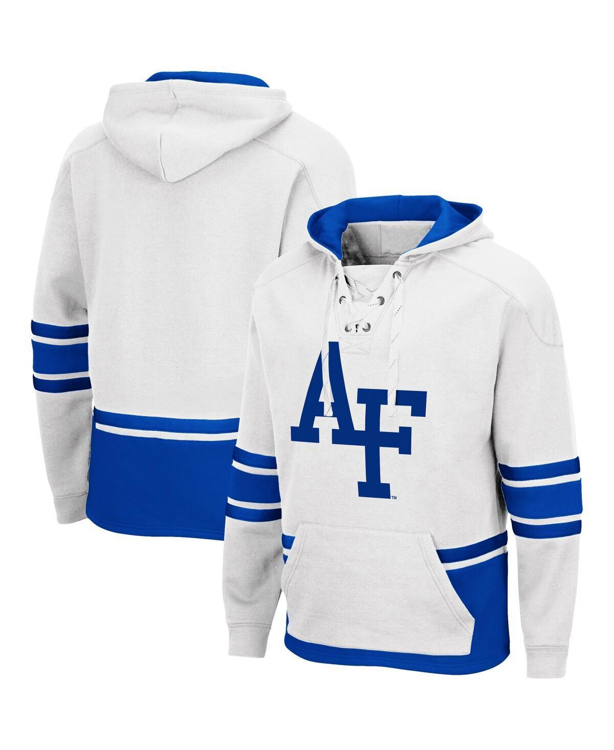 Men's Colosseum White Nebraska Huskers Lace Up 3.0 Pullover Hoodie, Size: Medium Product Image