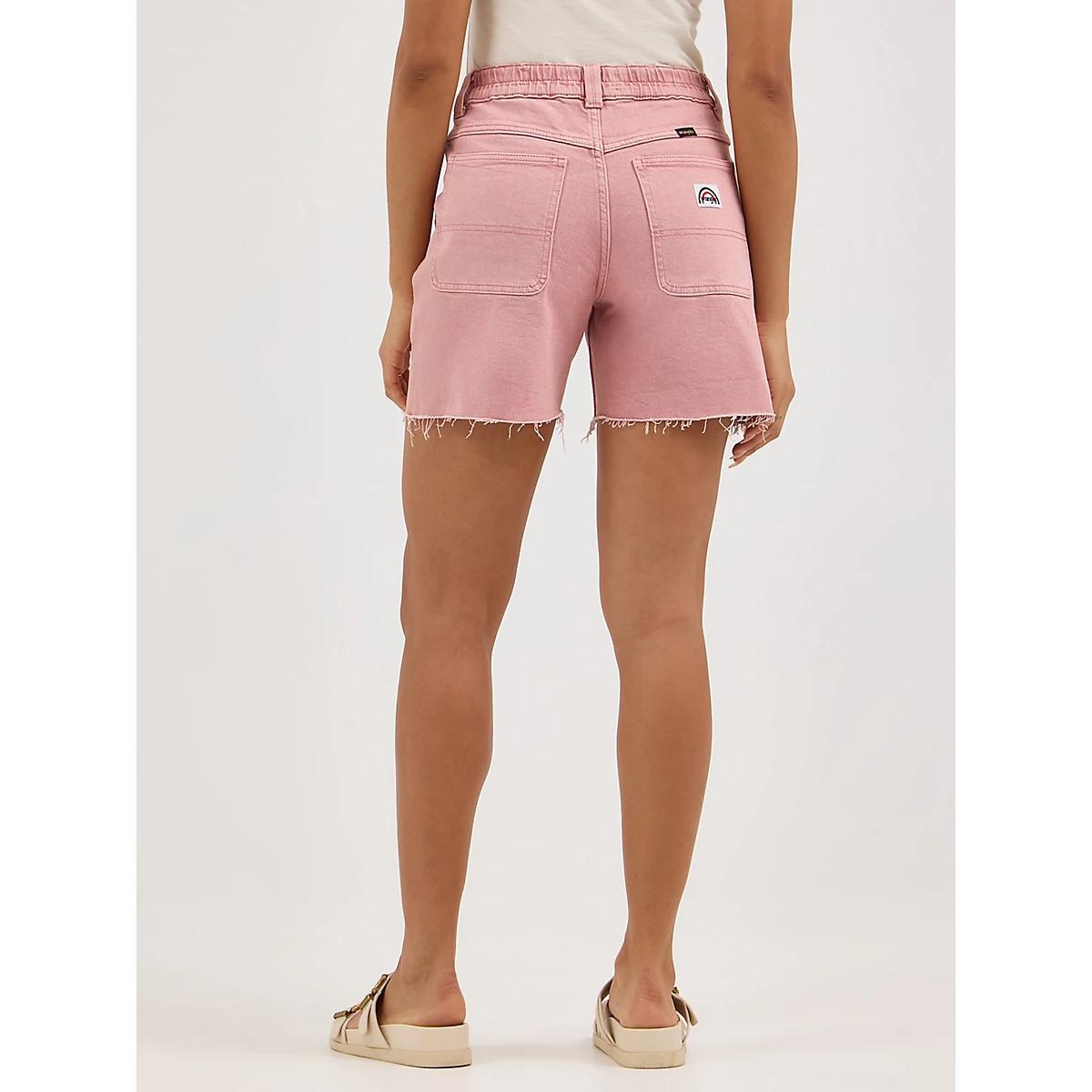 Women's High Rise Carpenter Short in Carolina Product Image